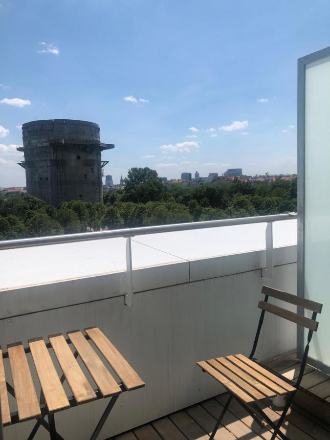Augartenblick Penthaus 14 - Blick Zum Riesenrad Vienna Exterior photo