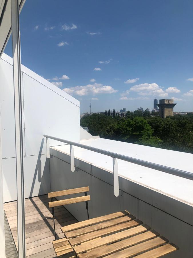 Augartenblick Penthaus 14 - Blick Zum Riesenrad Vienna Exterior photo